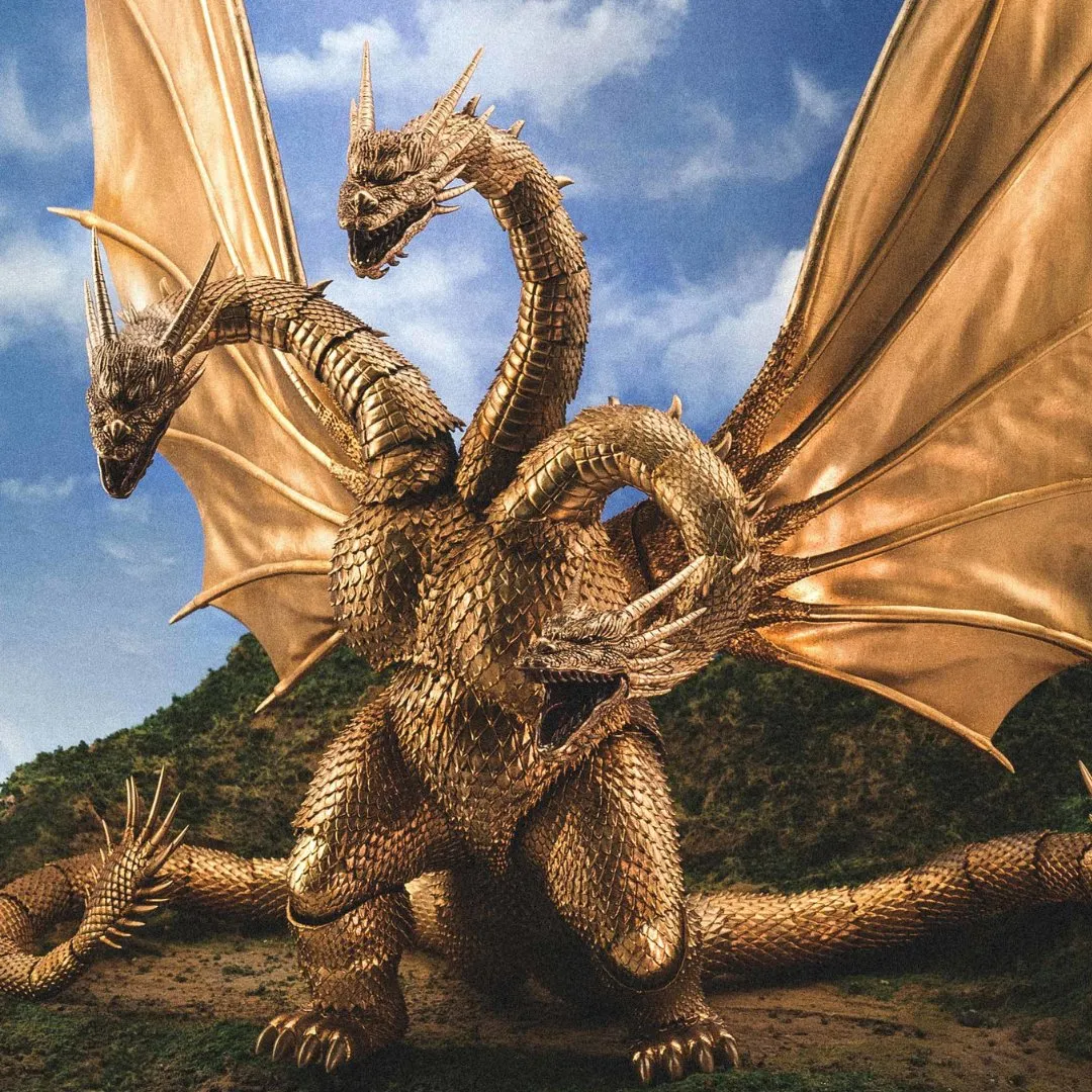 Hiya Toys Exquisite Basic Series Godzilla Vs King Ghidorah (Previews Exclusive)