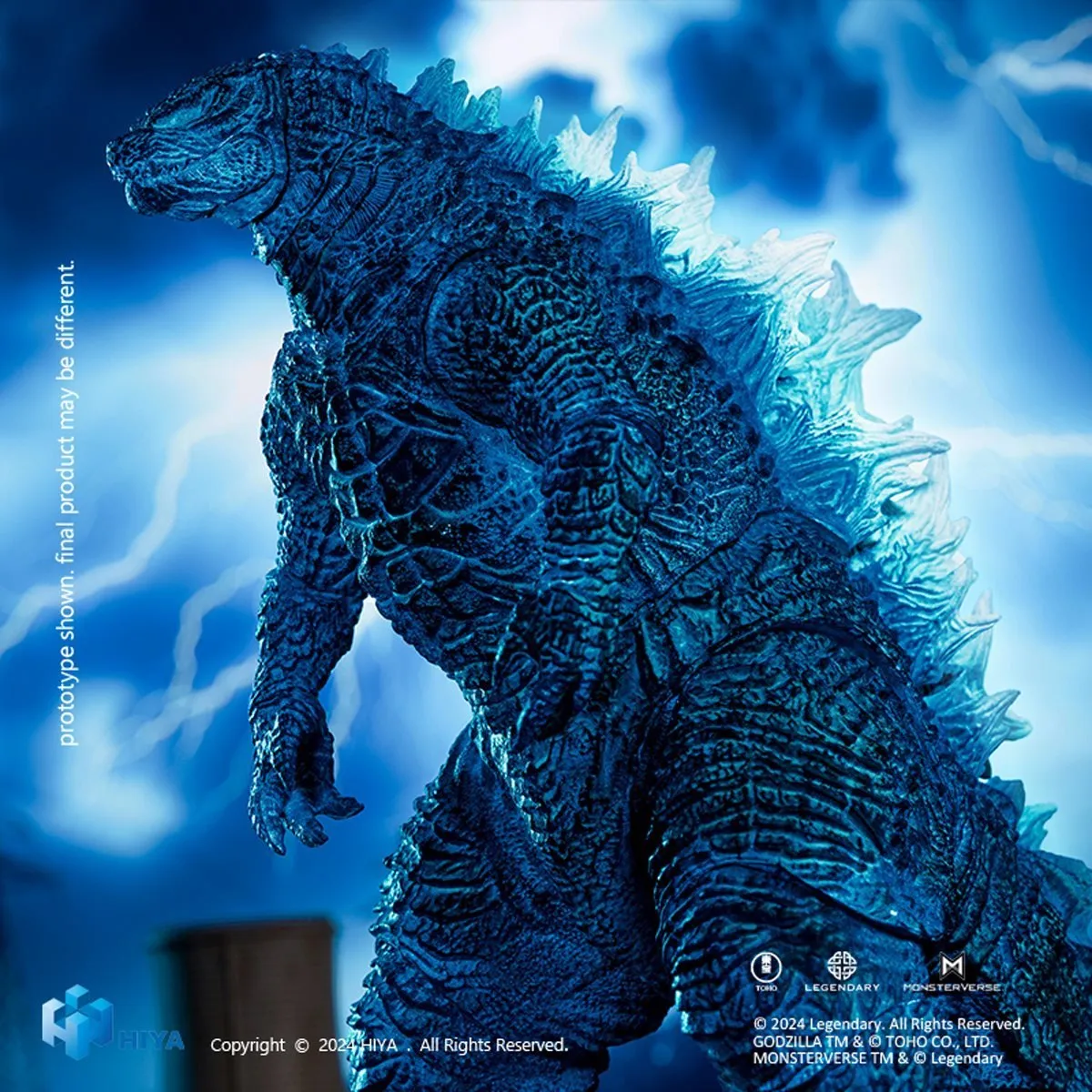 Hiya Toys Exquisite Basic Series Godzilla x Kong: The New Empire Energized Godzilla (Previews Exclusive)