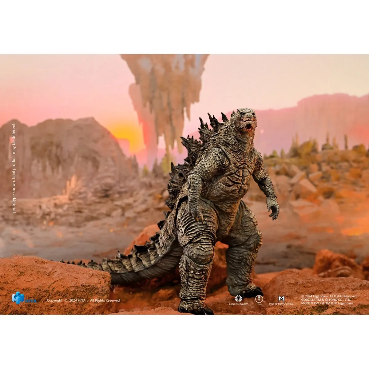 Hiya Toys Exquisite Basic Series Godzilla x Kong: The New Empire Godzilla Re-Evolved (Previews Exclusive)