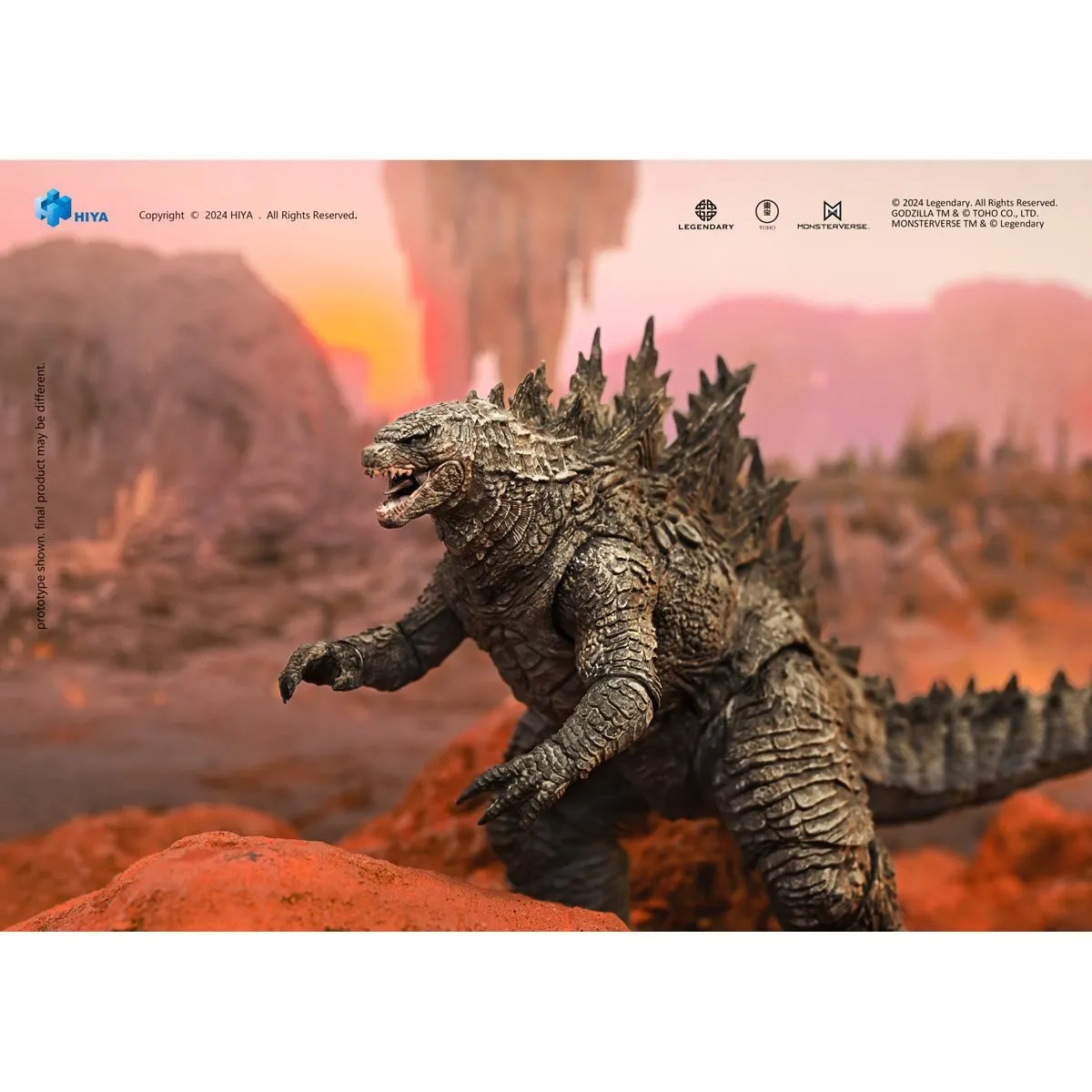 Hiya Toys Exquisite Basic Series Godzilla x Kong: The New Empire Godzilla Re-Evolved (Previews Exclusive)