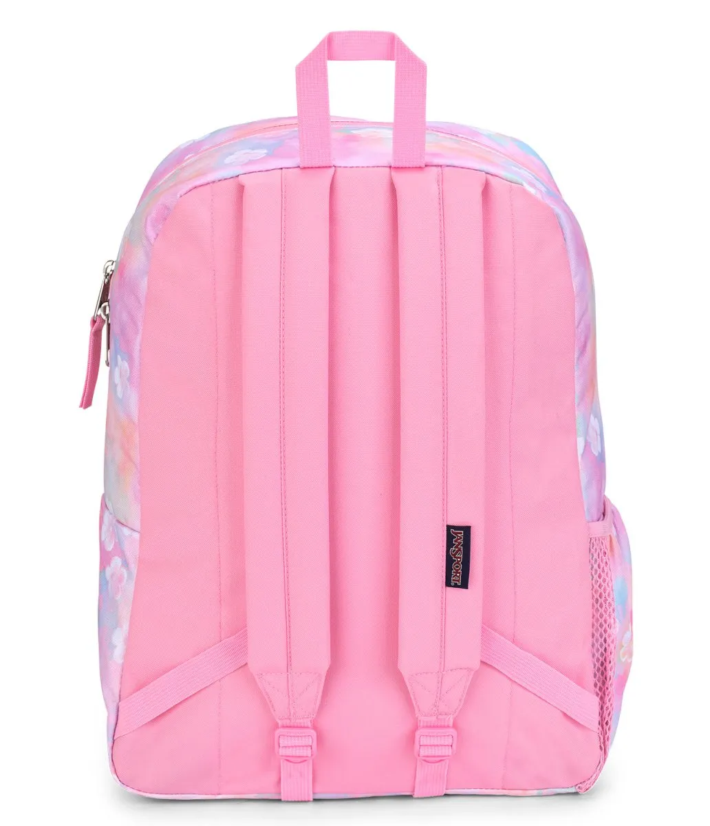 JANSPORT CROSS TOWN NEON DAISY PINK BACKPACK