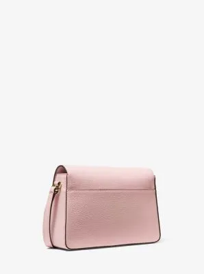 Jessie Small Pebbled Leather Shoulder Bag