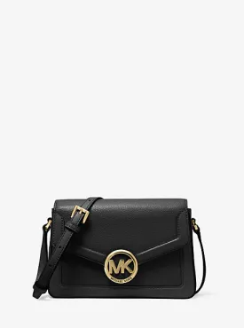 Jessie Small Pebbled Leather Shoulder Bag