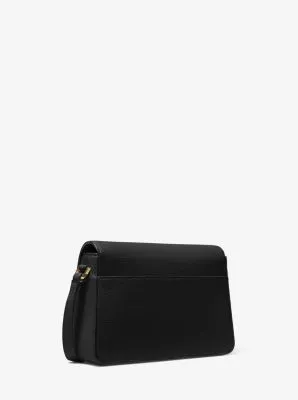 Jessie Small Pebbled Leather Shoulder Bag