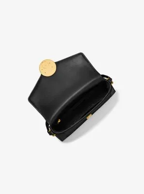 Jessie Small Pebbled Leather Shoulder Bag