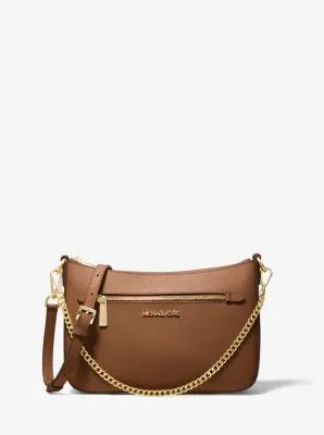 Jet Set Small Saffiano Leather Chain Crossbody Bag