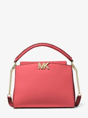 Karlie Medium Leather Satchel