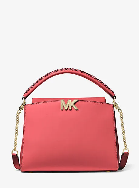 Karlie Medium Leather Satchel