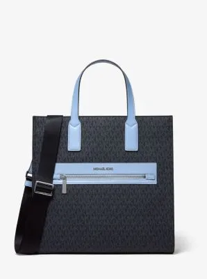 Kenly Large Signature Logo Tape Tote Bag