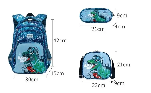 Kids Dinosaur School Bag Backpack