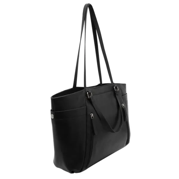 Kira Roomy Leather Conceal Carry Tote