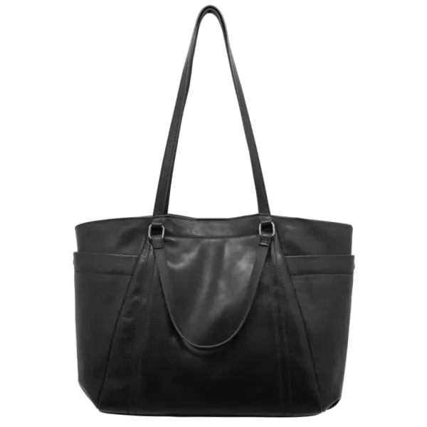 Kira Roomy Leather Conceal Carry Tote