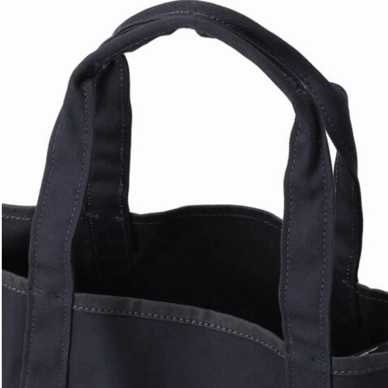 LL Bean Plain Canvas Tote Navy