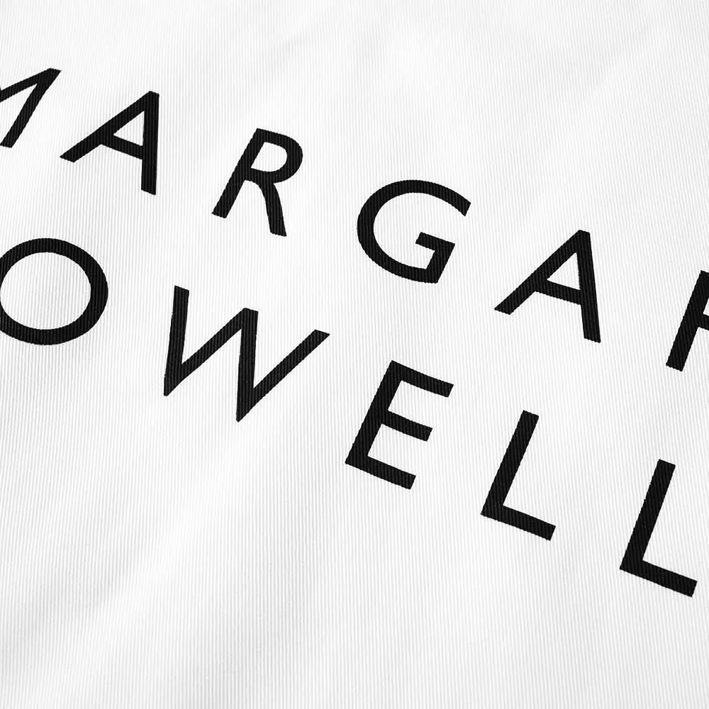 Margaret Howell Logo Tote Bag White