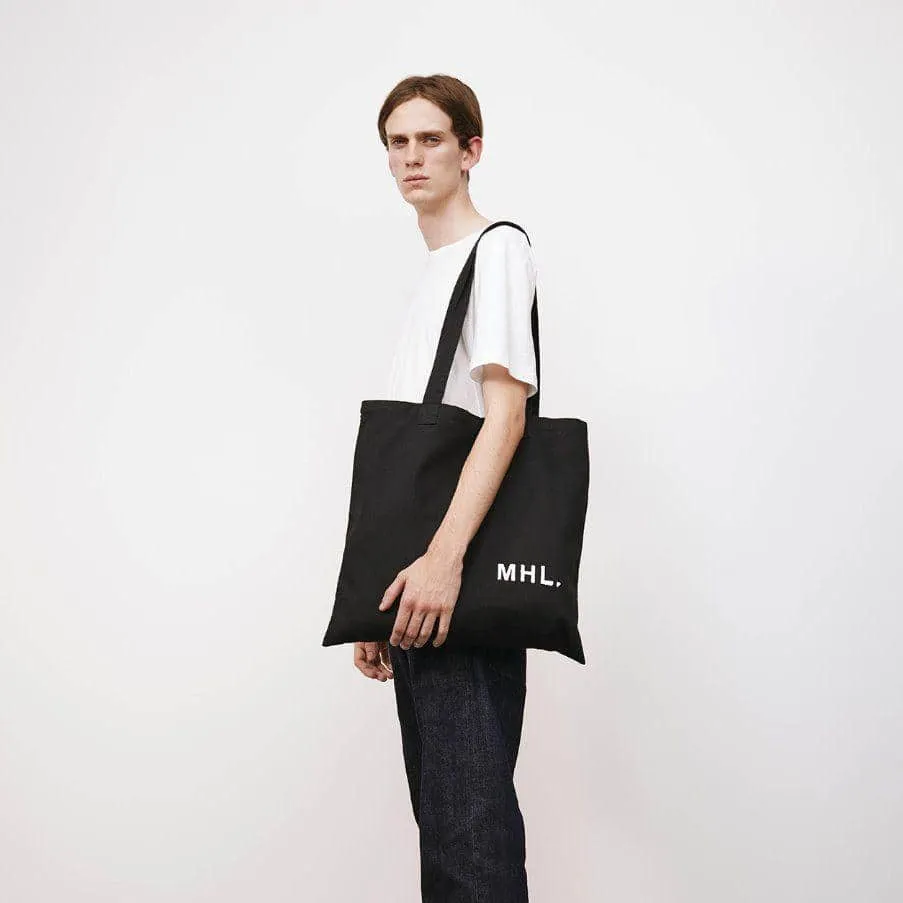 MHL. Shopper Light Cotton Drill Black