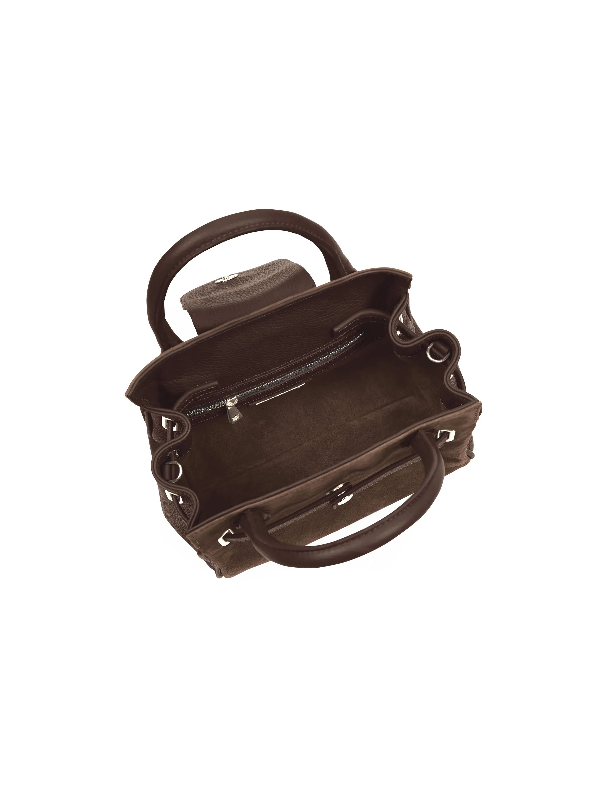 Mini Windsor Handbag - Chocolate