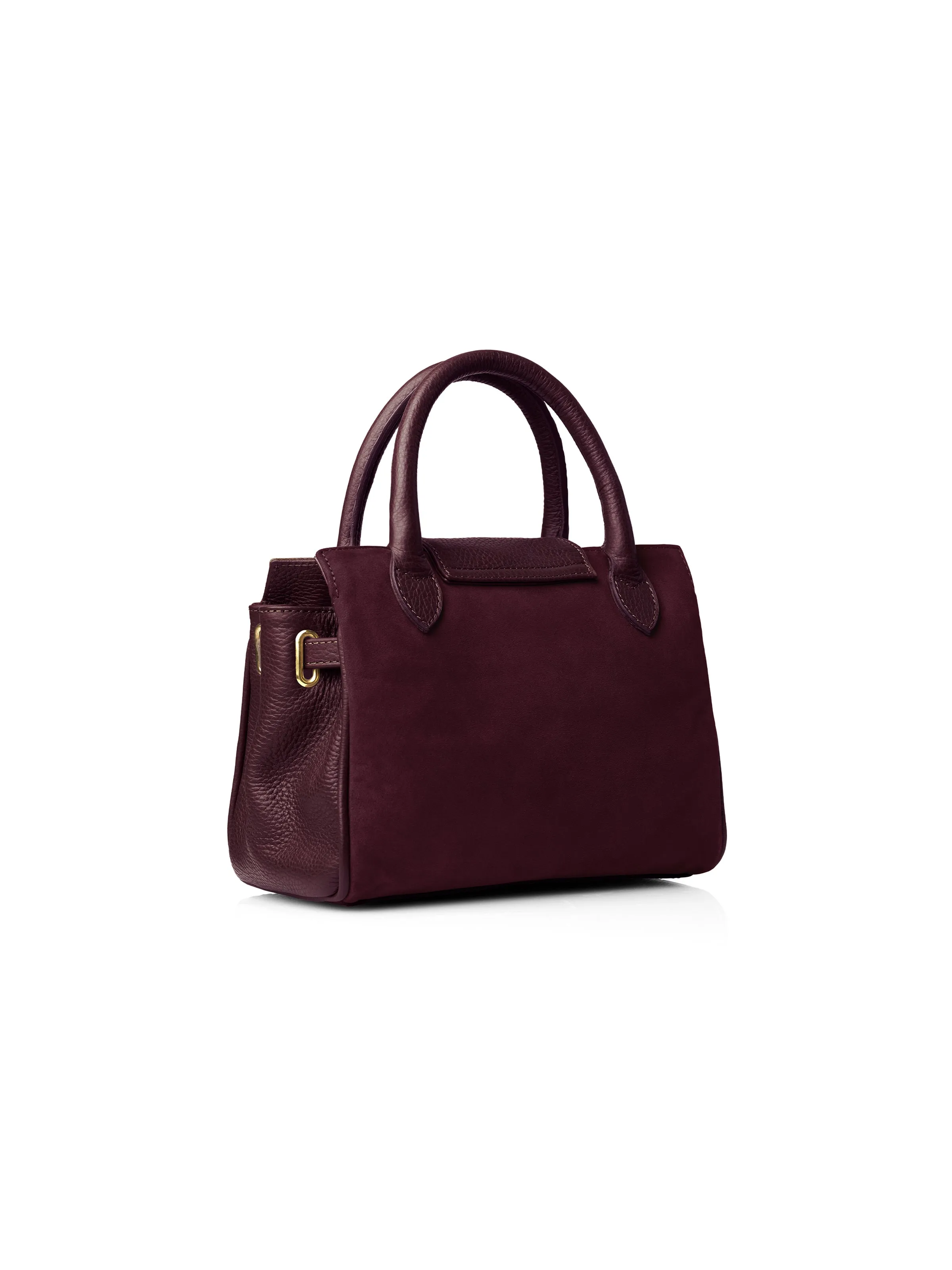 Mini Windsor Handbag - Plum