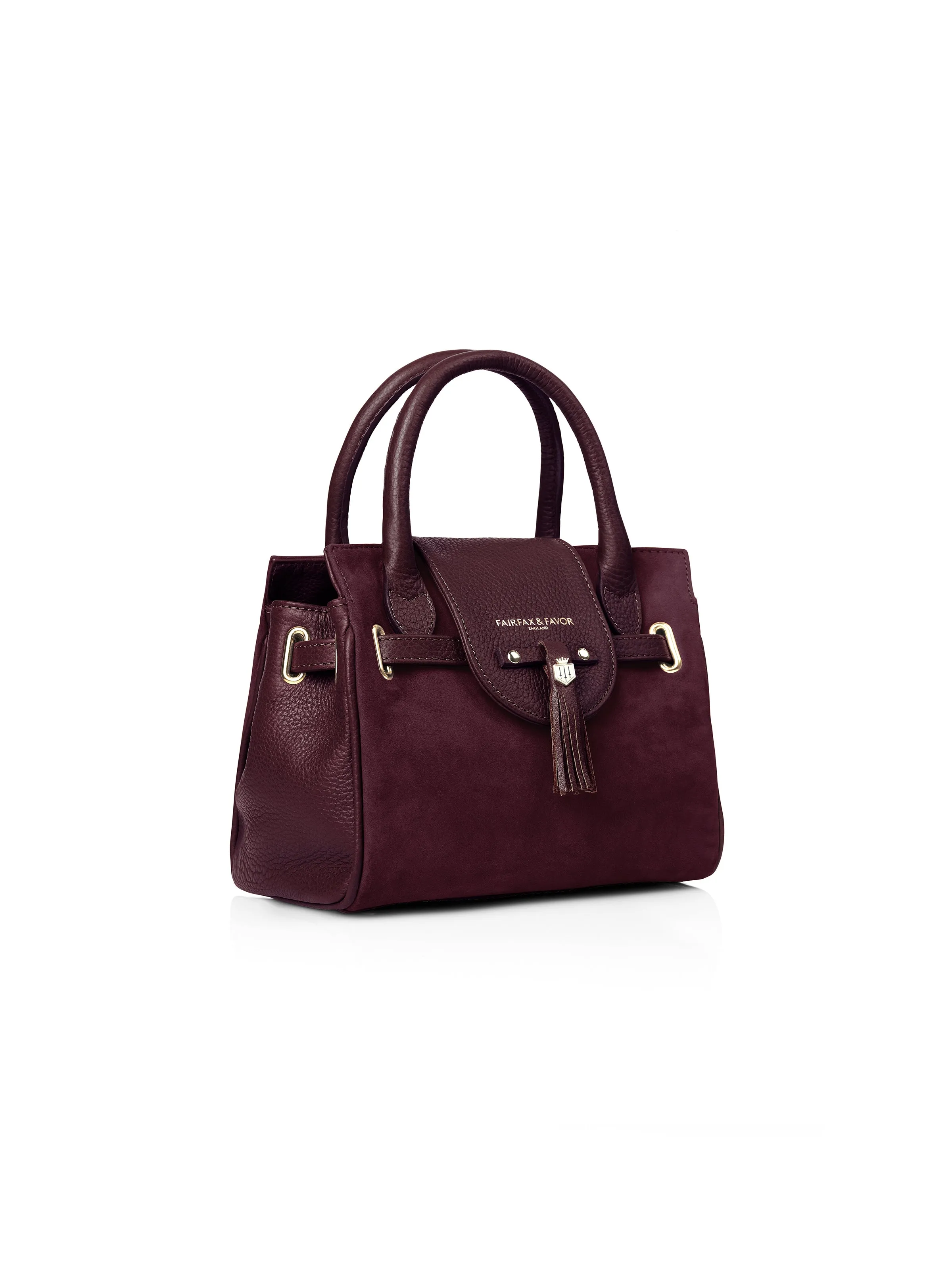 Mini Windsor Handbag - Plum