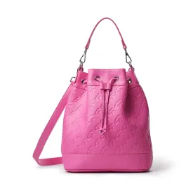 MONOGRAM LARGE BUCKET BAG HOT PINK