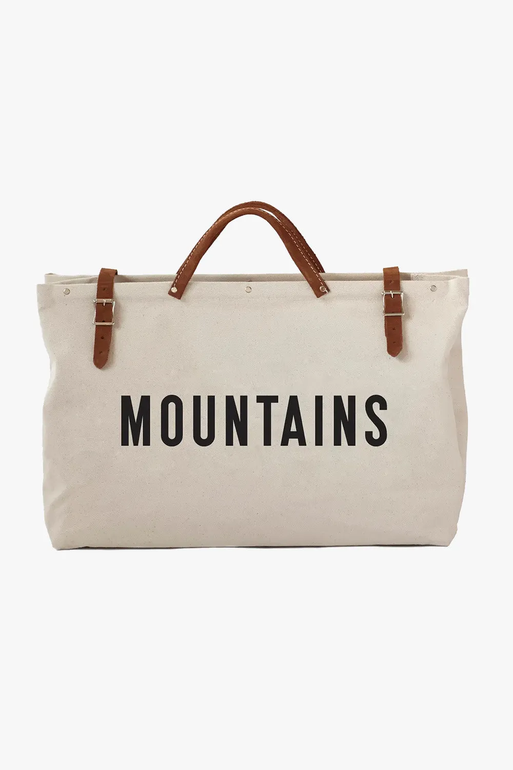 Mountains Canvas Utility Bag