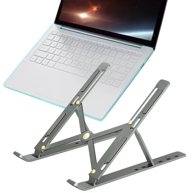 Portable Laptop Stand Macbook Pro Support Adjustable Notebook Holder - Jennyhome