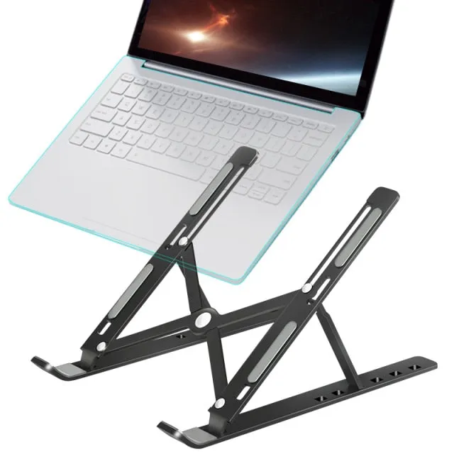 Portable Laptop Stand Macbook Pro Support Adjustable Notebook Holder - Jennyhome