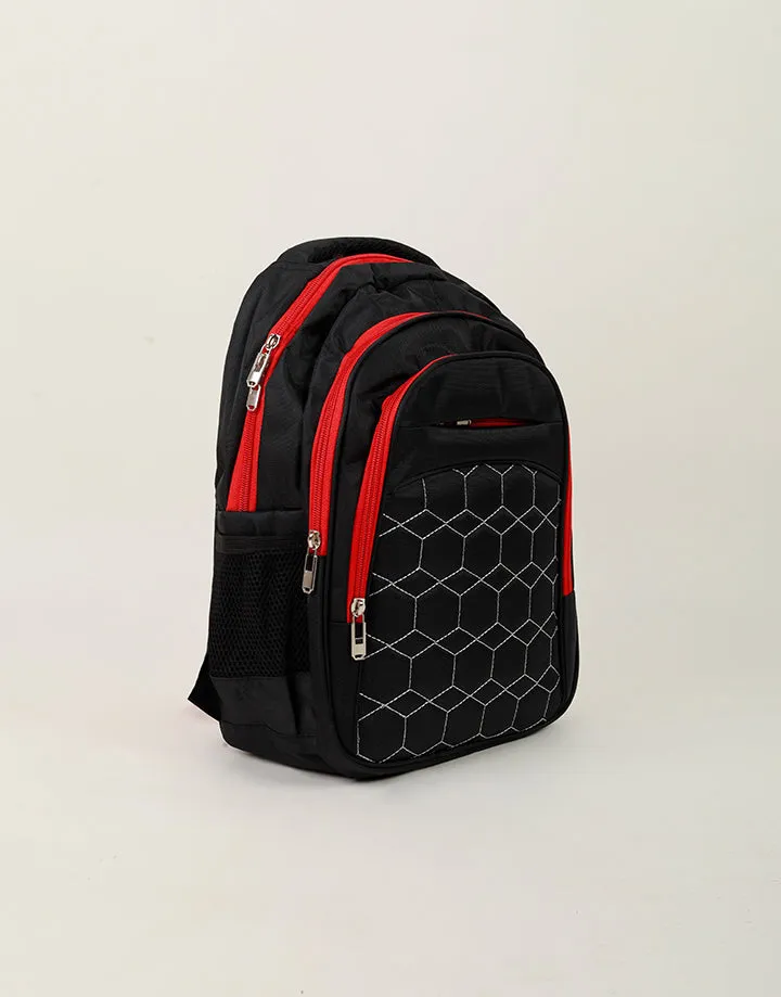 Printed Shoulder School Bag