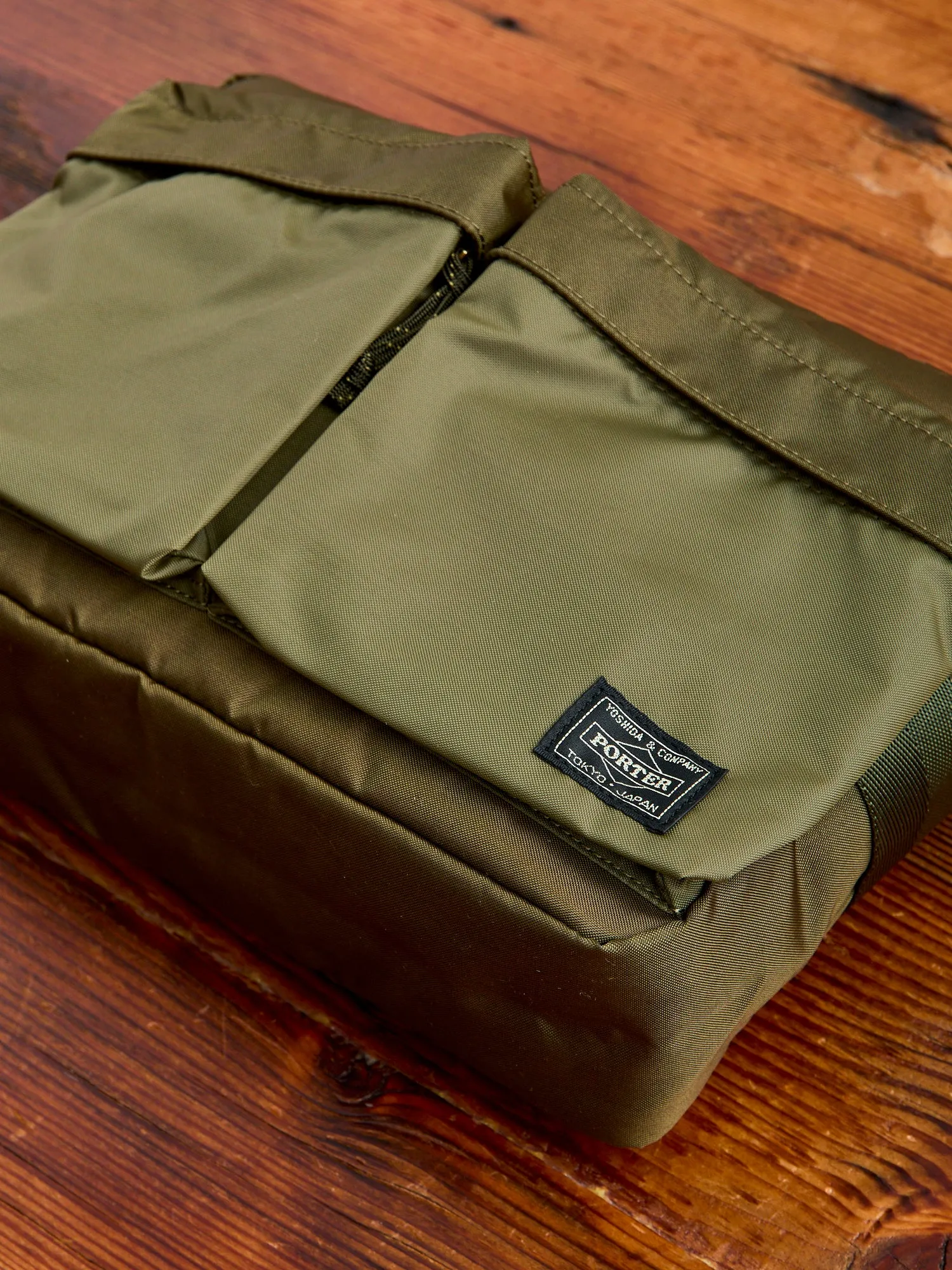 "Force" Shoulder Bag (S) in Olive Drab