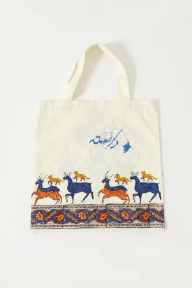 "THE RETURN" HAND BLOCKPRINTED TOTE BAG