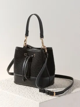 Shiraleah Billie Mini Bucket Bag, Black