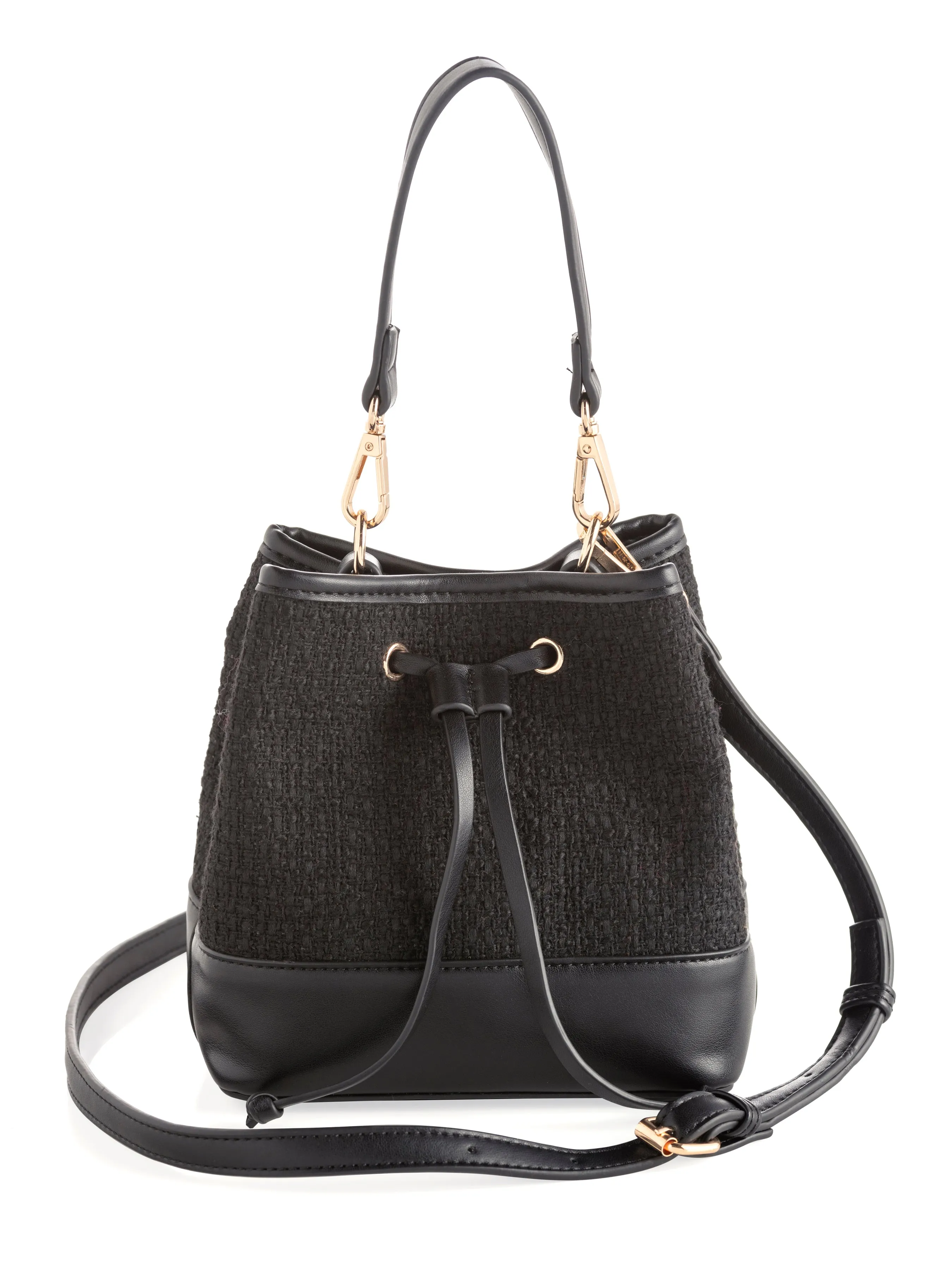 Shiraleah Billie Mini Bucket Bag, Black