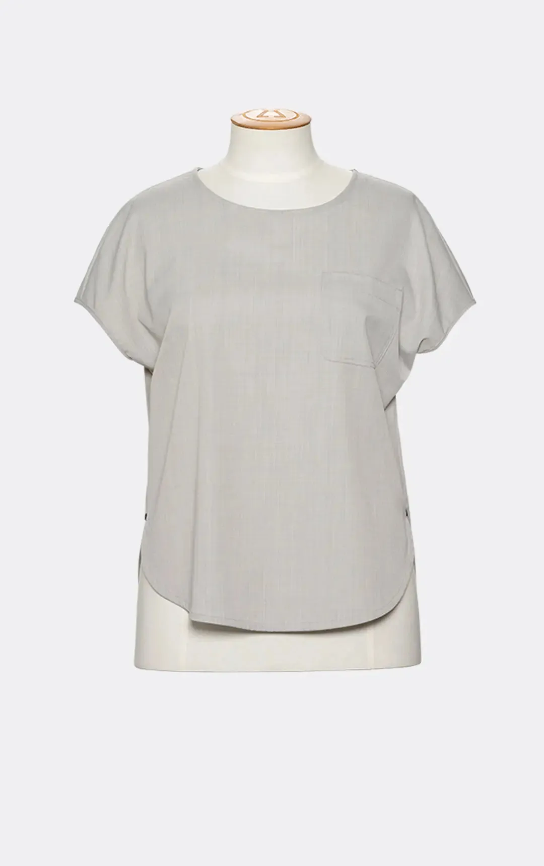 SUMMER WOOL BLEND SWING TEE - CLEARANCE