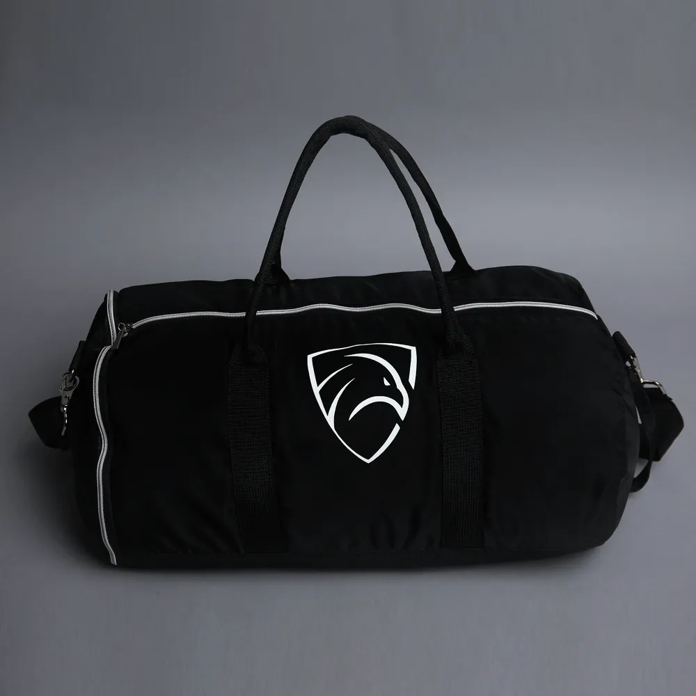 Teefit Black Premium Gym Duffel Bag