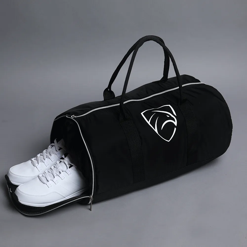 Teefit Black Premium Gym Duffel Bag