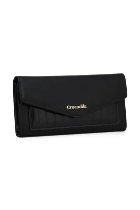 Thaliya- Bi-fold Long Wallet-Black