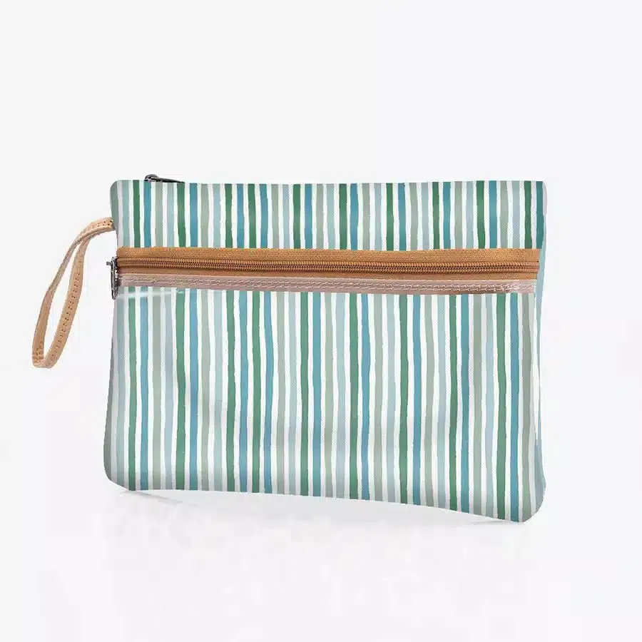 Thandana Laminated Fabric Kids Sticky Fingers Clear Pouch