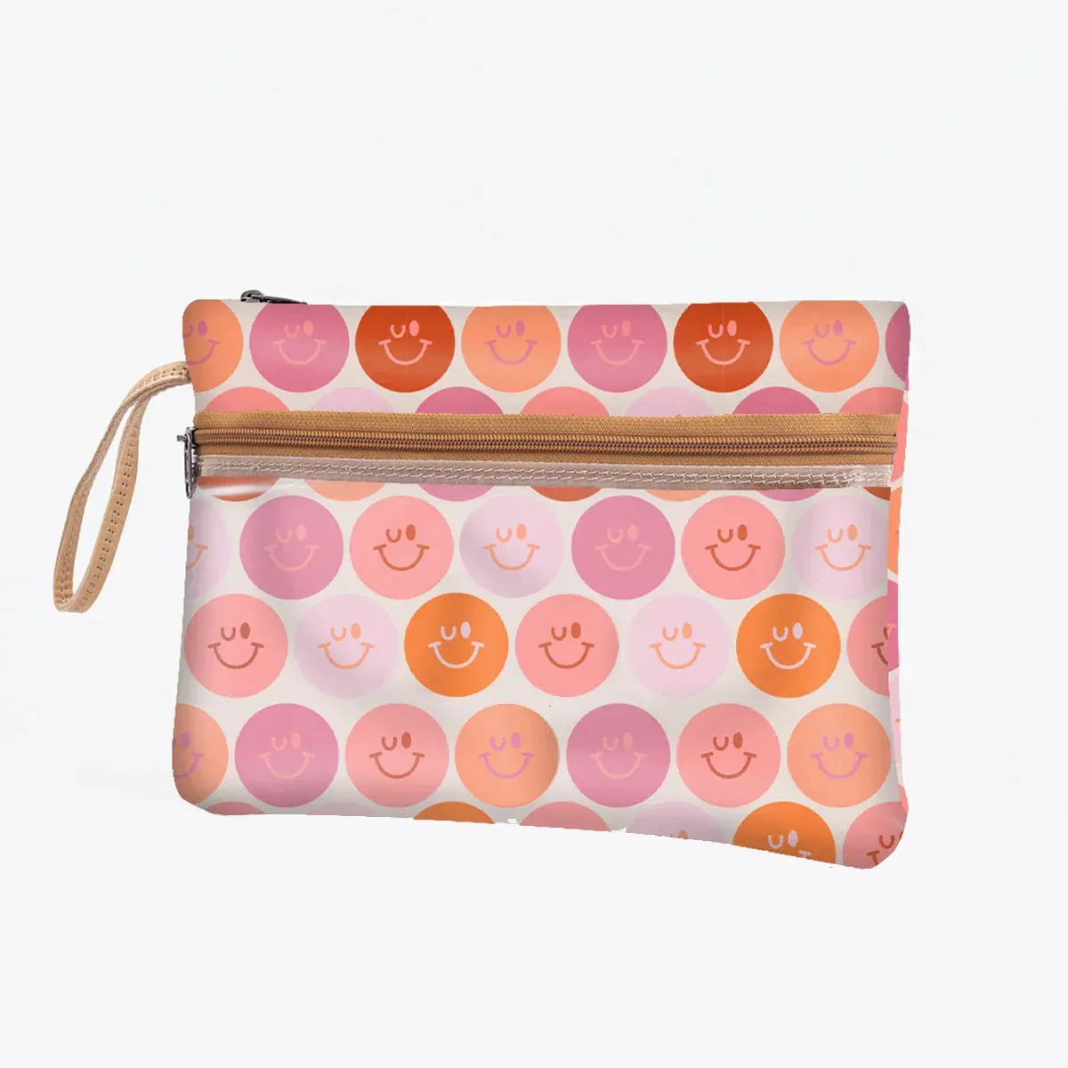 Thandana Laminated Fabric Kids Sticky Fingers Clear Pouch