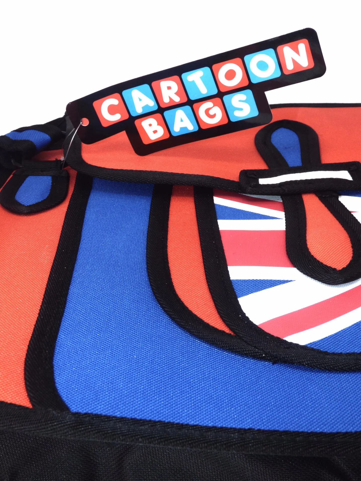 Union Jack Cartoon Messenger Bag